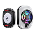 Instant Mobile Cooler with 1/4" Screw Hole, Mobile Cooler with 3 Cooling Modes, LCD Display, RGB Light, Semiconductor Technology Instant Gaming Cooling Fan for iOS and Android Phones (TL-16)