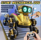 ROBOT DOG 2.4Ghz RC Robot Dog Toys Stunt Car Hand Sensor 8WD Gesture Control Rechargeable Remote Control Cars with Light, Music for Kids Adults Birthday Gifts for Kids 6 7 8 9 10 11 12 Years Old