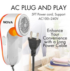 Nova Lint Remover Nlr-208 Electric Lint Remover For Clothes, Sweaters, Blankets, Jackets, Roya Remover