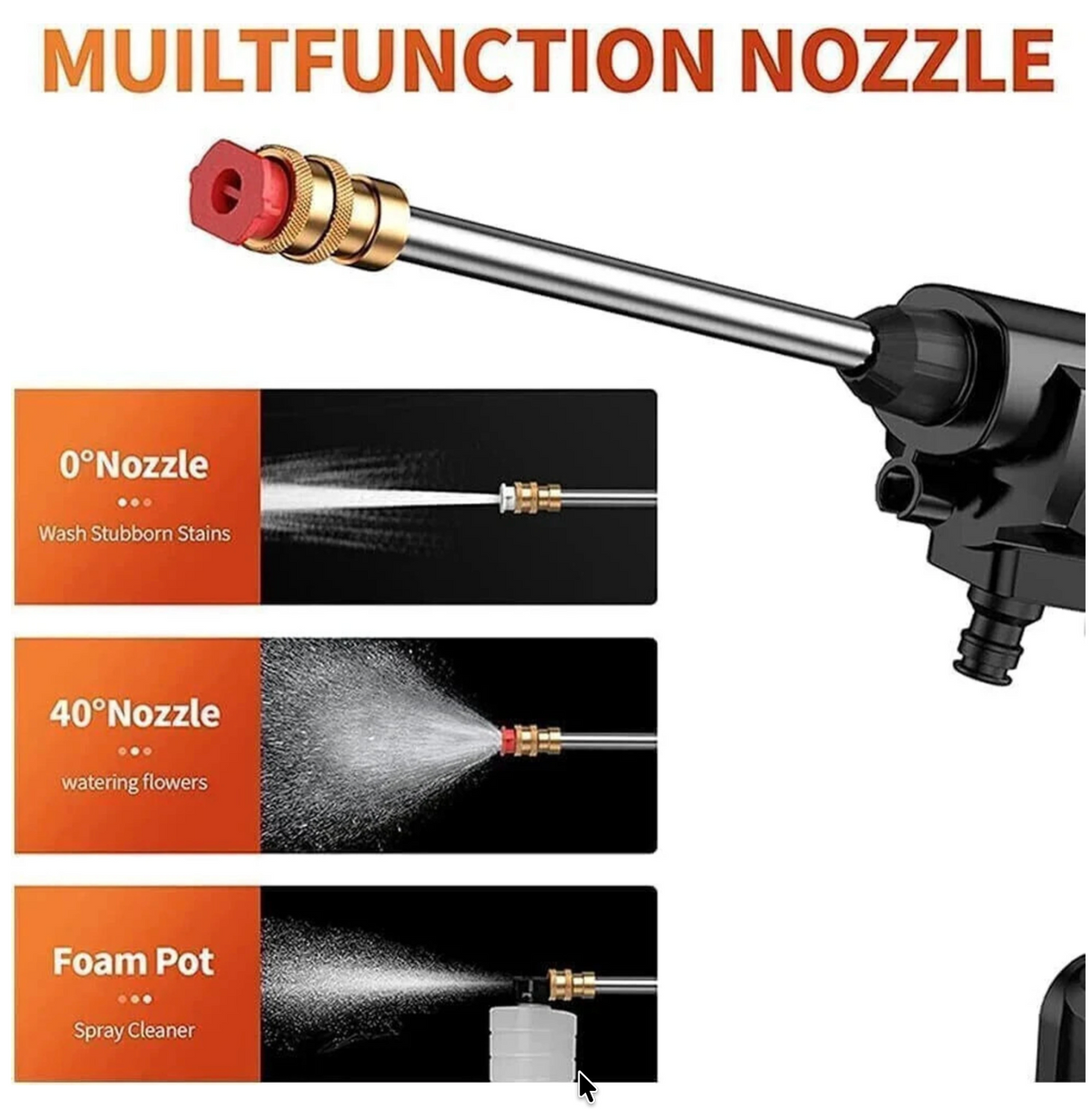 Rechargeable Car Pressure Washer
