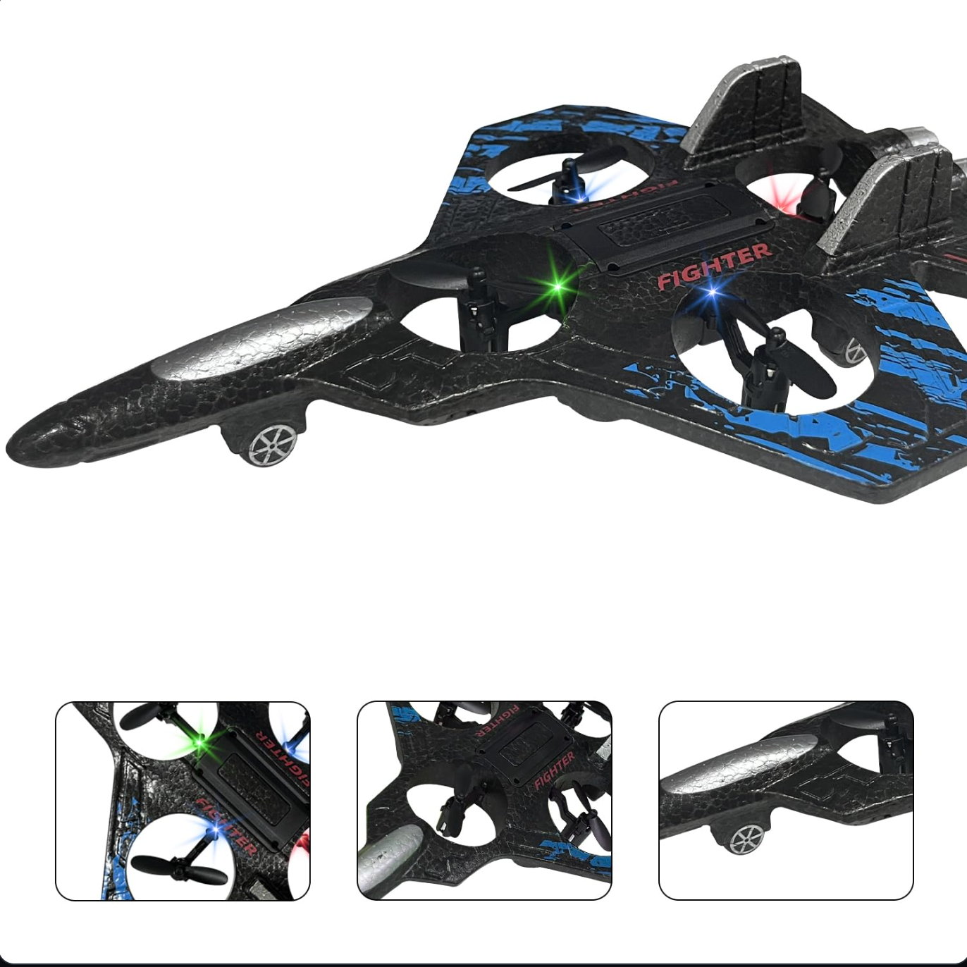 X33 Fighter Aircraft Drone - Remote Control Quadcopter