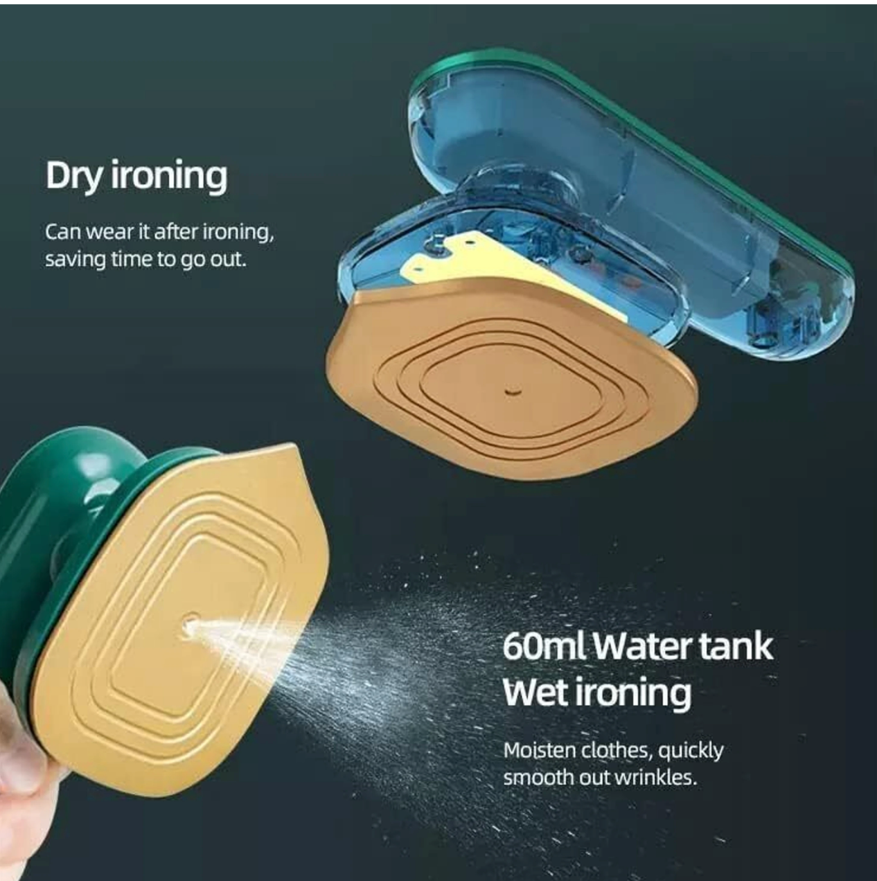 MINI IRON BOX, ironing machine,  Wrinkles Removing Steamer (A+A)