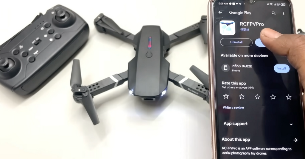 E88 Pro Dual Camera Foldable Drone Pro