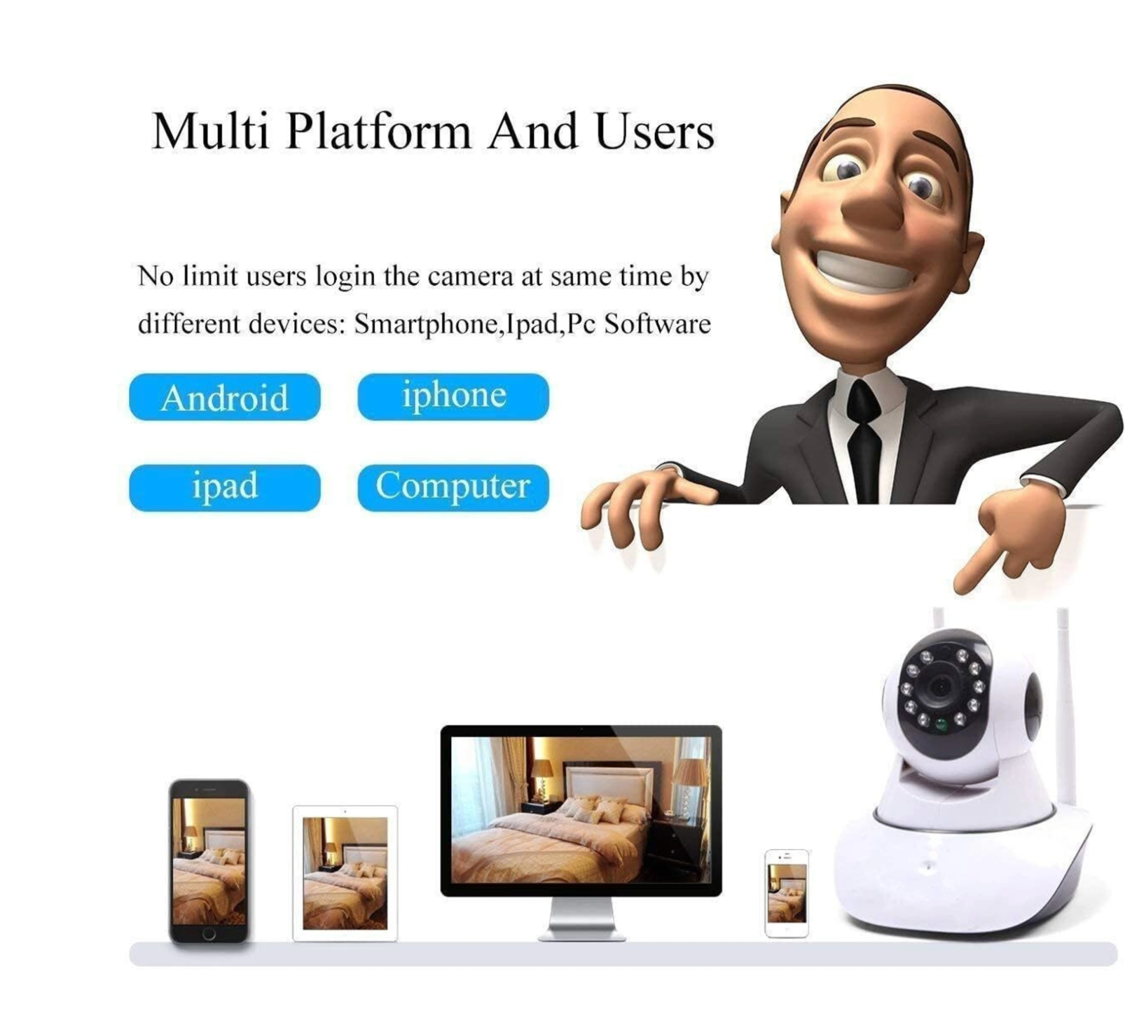 The V380 Pro WiFi Smart Camera