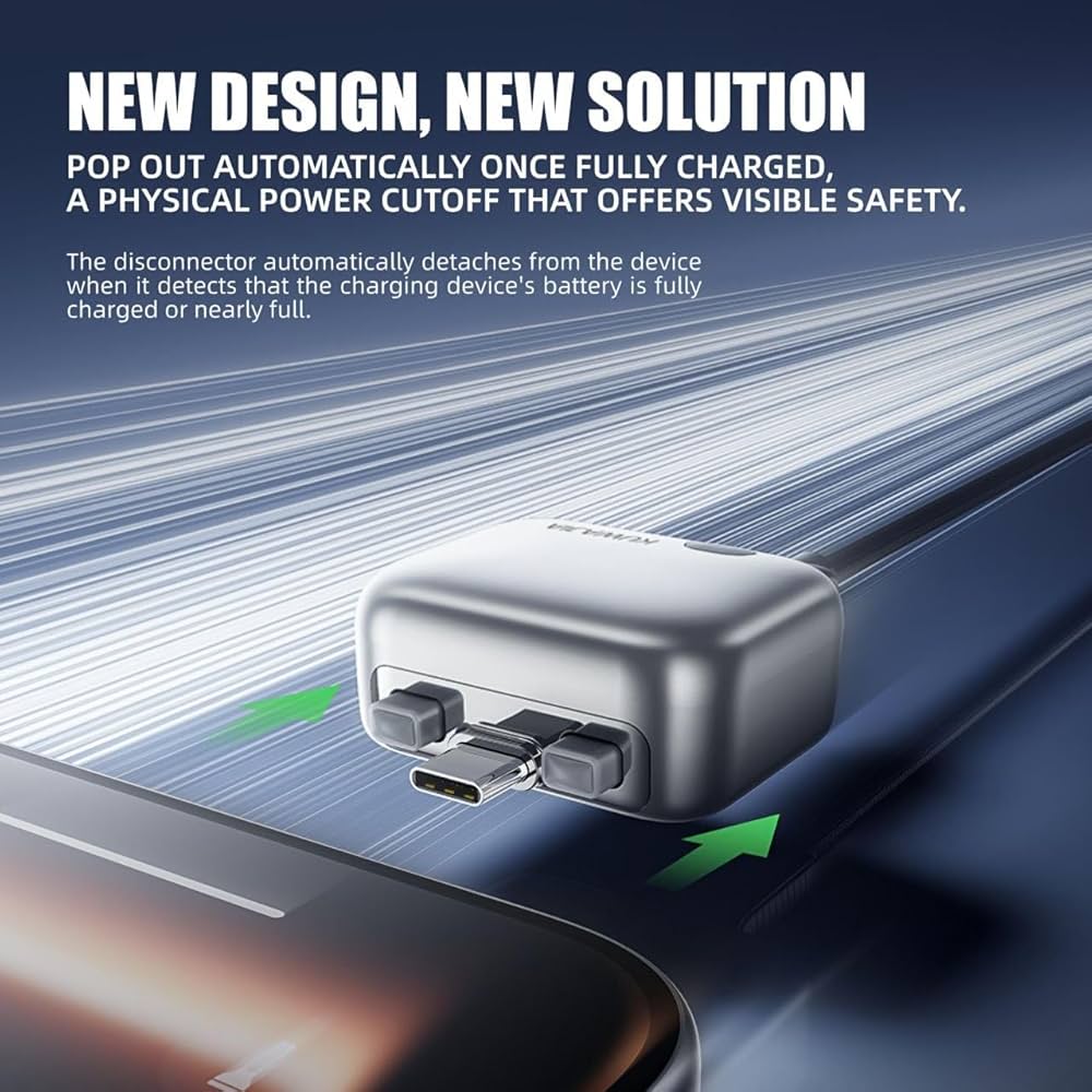 Auto Power Disconnector Smart Charger Adapter